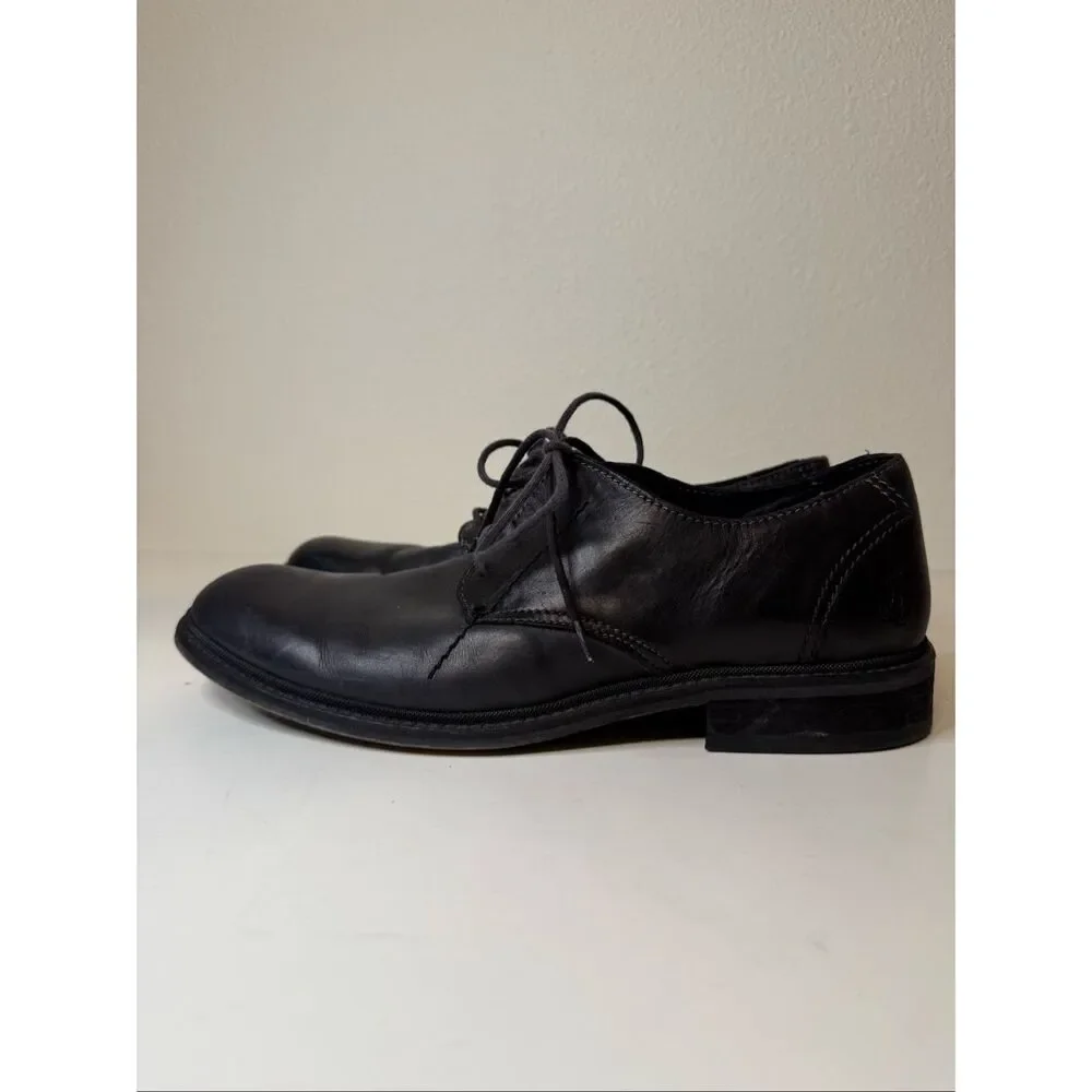Fly London Black Derby Men’s Shoes Size 42